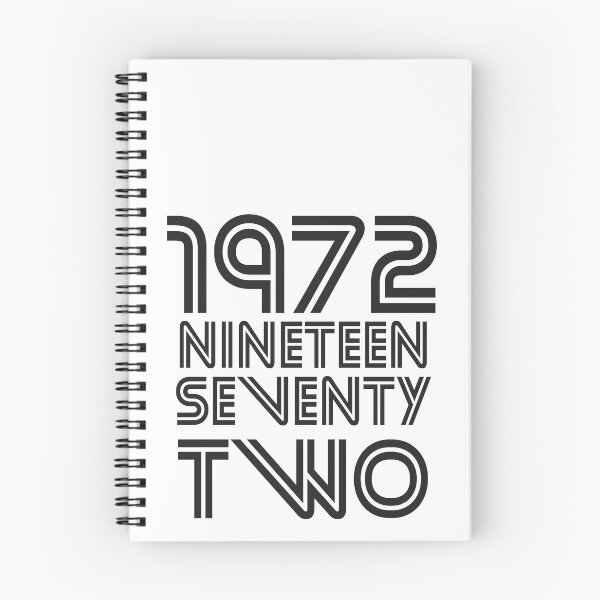 Item preview, 1972 - Birthday Year Design designed and sold by Rhu Creations.