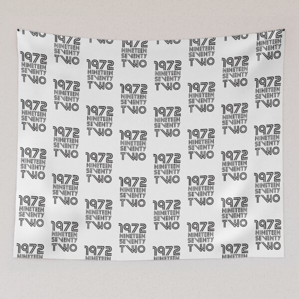 Item preview, 1972 - Birthday Year Design designed and sold by Rhu Creations.