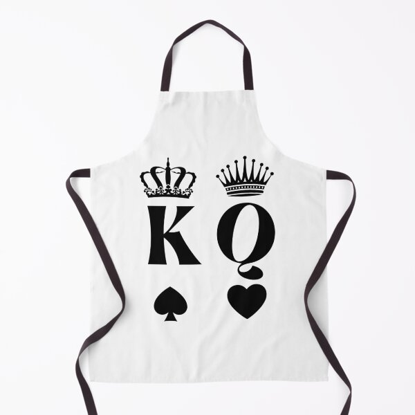 Item preview, King Of Spades Queen Of Hearts, King and Queen in black designed and sold by miraipa.