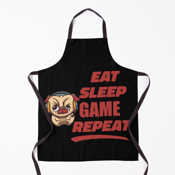 Item preview, eat sleep game repeat t-shirt  designed and sold by Artezia.
