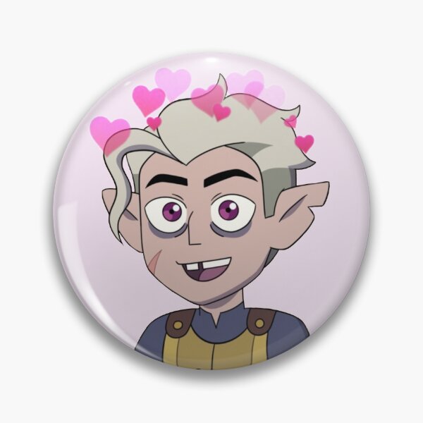 Item preview, hunter the owl house (the golden guard) with a heart crown designed and sold by Diygurugirl.