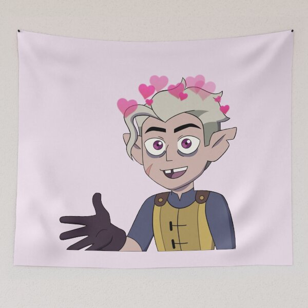 Item preview, hunter the owl house (the golden guard) with a heart crown designed and sold by Diygurugirl.