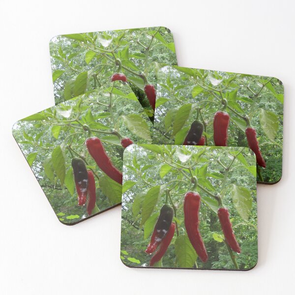 Item preview, The Beauty of the Red Peppers with Morning Dew designed and sold by MulesParty.
