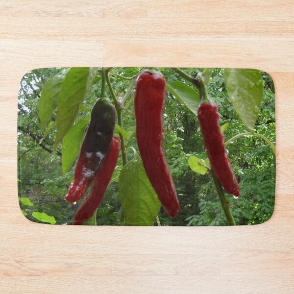 Item preview, The Beauty of the Red Peppers with Morning Dew designed and sold by MulesParty.