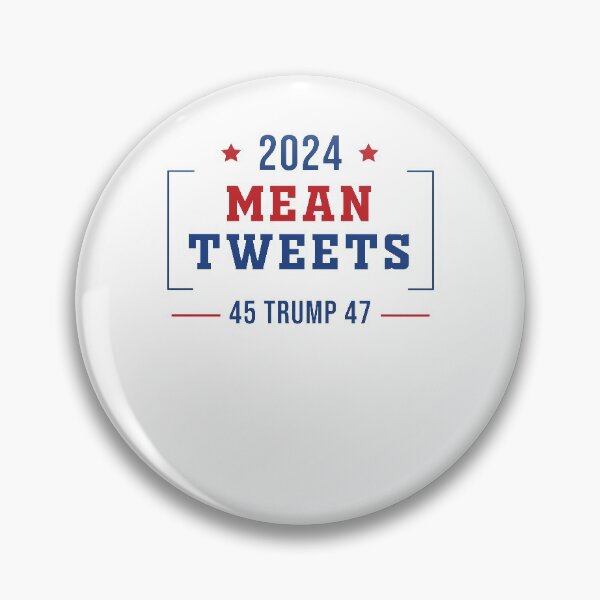Item preview, Mean Tweets 2024 45 Trump 47 designed and sold by RedQuality.