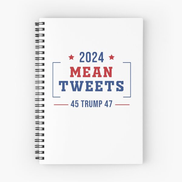 Item preview, Mean Tweets 2024 45 Trump 47 designed and sold by RedQuality.