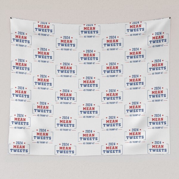 Item preview, Mean Tweets 2024 45 Trump 47 designed and sold by RedQuality.