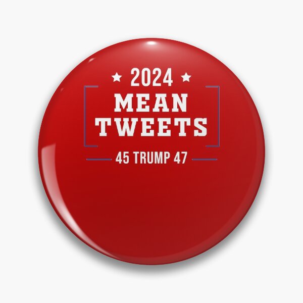 Item preview, Mean Tweets 2024 45 Trump 47 designed and sold by RedQuality.