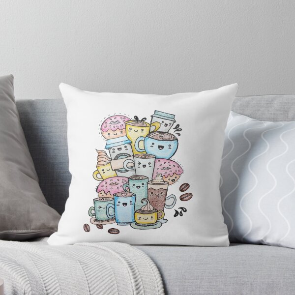 Item preview, cute cafe art designed and sold by WitheredSparkle.