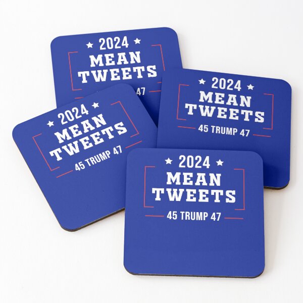 Item preview, Mean Tweets 2024 45 Trump 47 designed and sold by RedQuality.