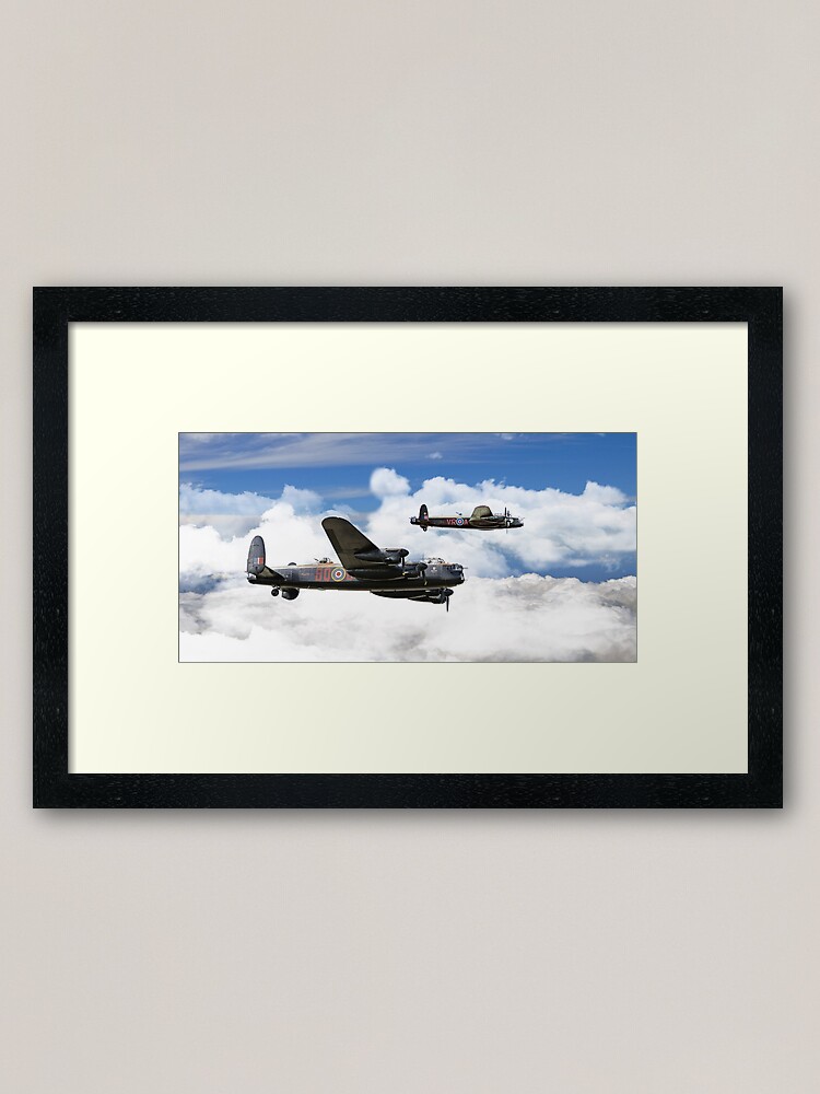 Avro Lancasters Vera and Thumper canvas prints various sizes free delivery