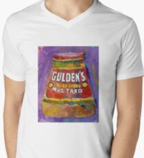 Gulden's Spicy Brown Mustard Men's V-Neck T-Shirt