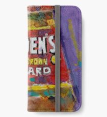 Gulden's Spicy Brown Mustard iPhone Wallet/Case/Skin