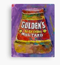 Gulden's Spicy Brown Mustard Canvas Print