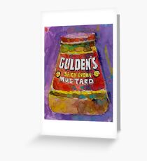 Gulden's Spicy Brown Mustard Greeting Card