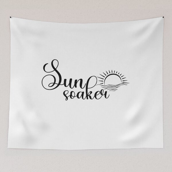 Item preview, Sun Soaker, Happiness of summer vacation, Inspiration Summer Quote designed and sold by miraipa.