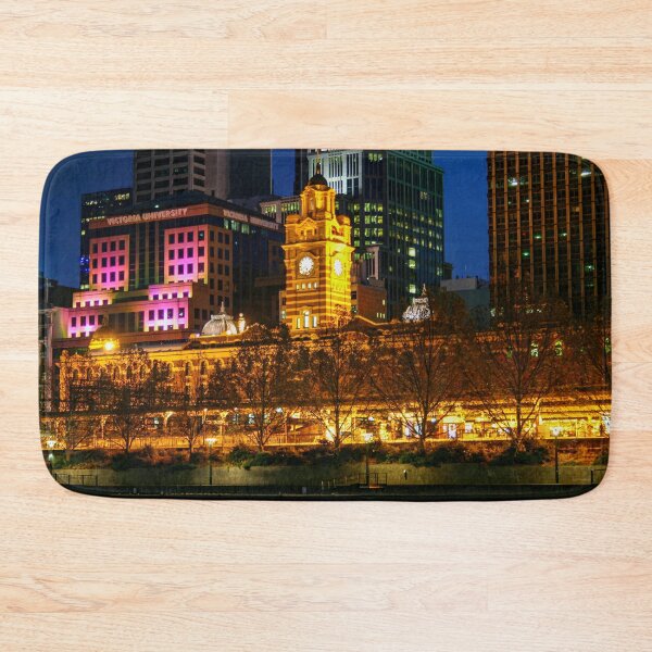 Item preview, Colourful waterfront of Flinders street station historic building designed and sold by James-Cole.