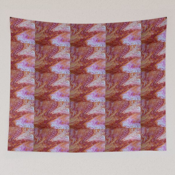 Item preview, Magenta and Orange flow designed and sold by Rebecca-Art.