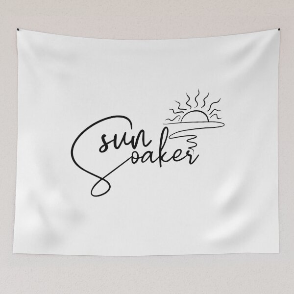 Item preview, Sun Soaker, Happiness of summer vacation, Inspiration Summer Quote designed and sold by miraipa.