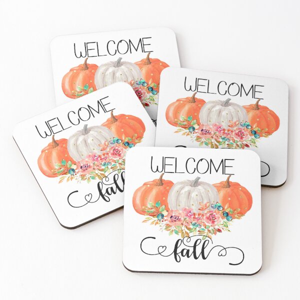 Item preview, Welcome Fall Pumpkins- Fall Autumn Season Gifts designed and sold by younghopes.