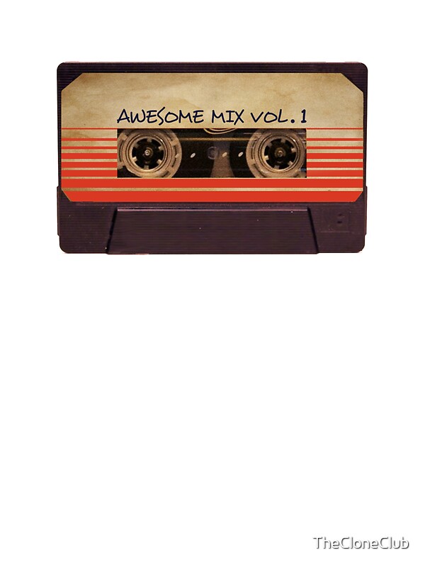 "Awesome Mix Vol. 1" Stickers by TheCloneClub | Redbubble