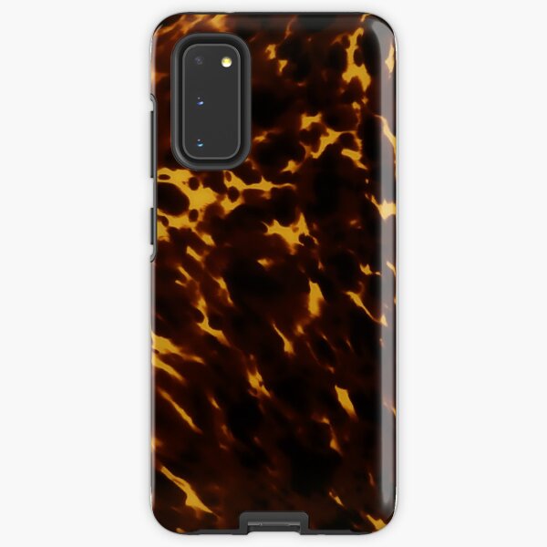 polished tortoise shell art deco phone case Samsung Galaxy Tough Case