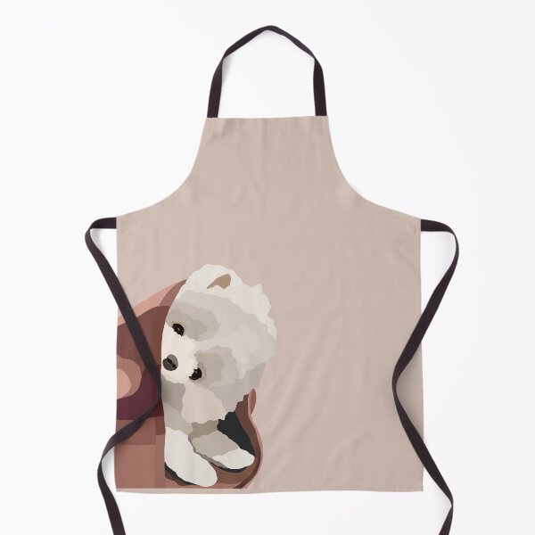 Item preview, Pomeranian Puppy in Blanket Dog Portrait Digital Illustration designed and sold by sherylwylie.
