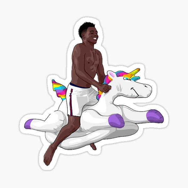 Saka Unicorn - Bukayo Saka Unicorn Sticker