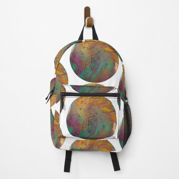 Item preview, Round orange/green flow designed and sold by Rebecca-Art.