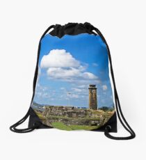 Galle Fort & Clock Tower. Drawstring Bag