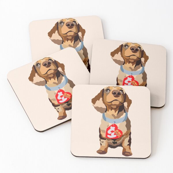 Item preview, Miniature Dachshund Puppy Dog Portrait Digital Illustration designed and sold by sherylwylie.