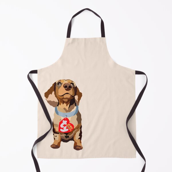 Item preview, Miniature Dachshund Puppy Dog Portrait Digital Illustration designed and sold by sherylwylie.