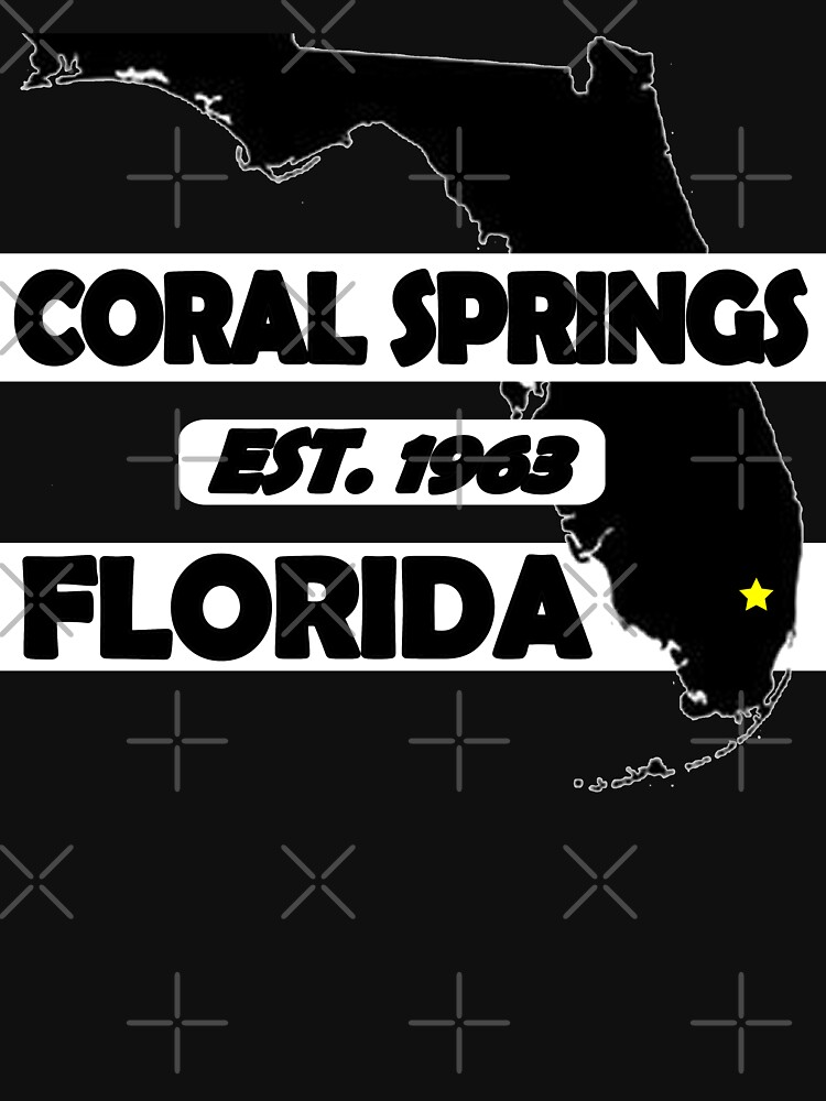 CORAL SPRINGS, FLORIDA EST. 1963 by Mbranco