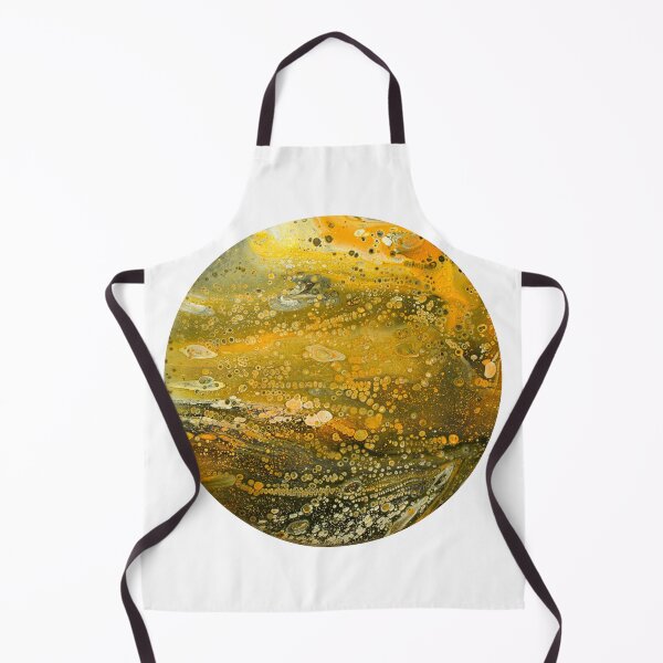 Item preview, Round gold flow designed and sold by Rebecca-Art.