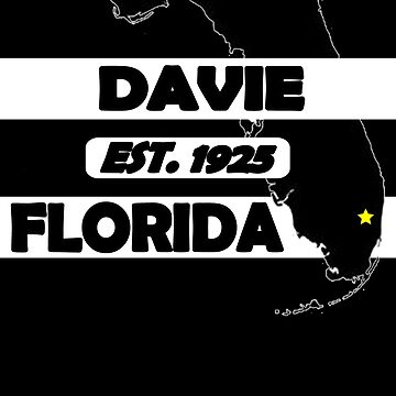 Artwork thumbnail, DAVIE, FLORIDA EST. 1925 by Mbranco