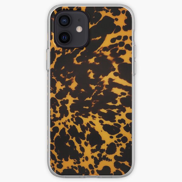 polished tortoise shell art deco phone case iPhone Soft Case