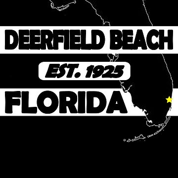Artwork thumbnail, DEERFIELD BEACH, FLORIDA EST. 1925 by Mbranco