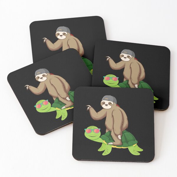 Item preview, Sloth riding turtle we'll get there when we get there designed and sold by My-Best-Life.