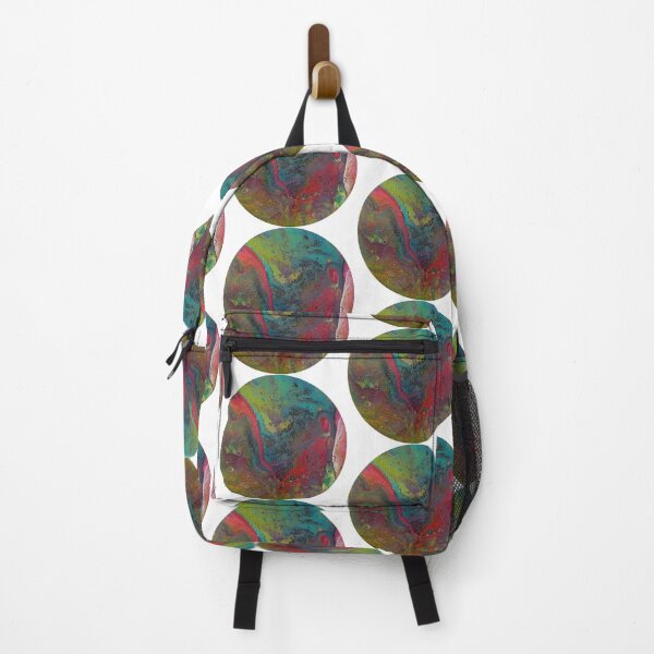 Item preview, Round red/green flow designed and sold by Rebecca-Art.