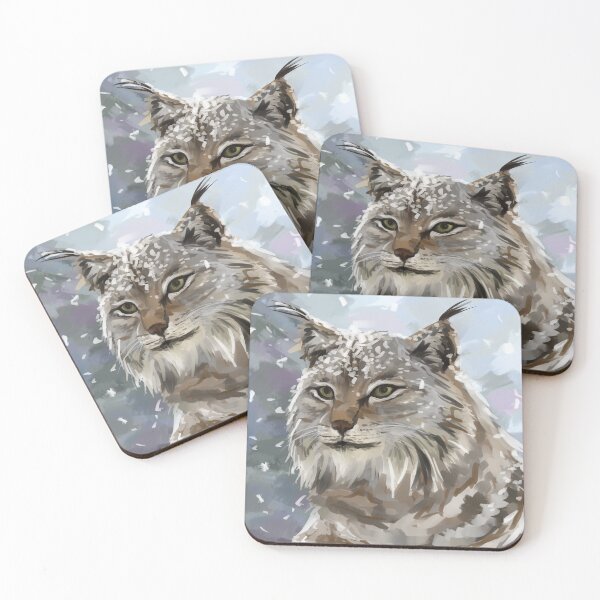 Item preview, Lynx in the Snow designed and sold by ancient-soup.
