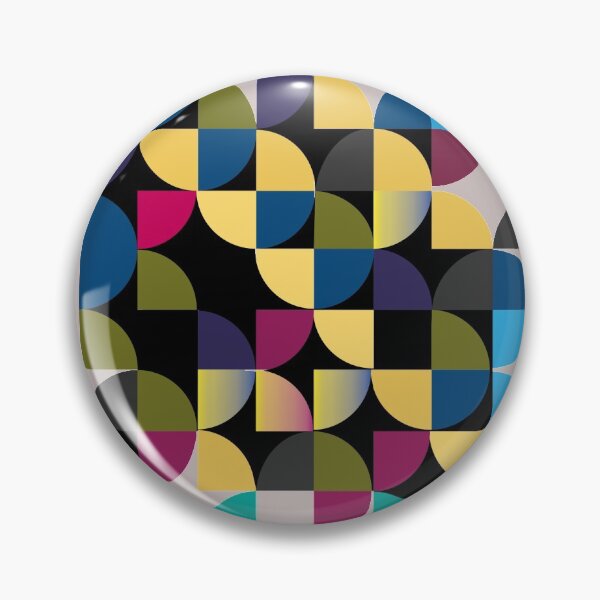 Item preview, Retro pattern with shapes designed and sold by roshanrosha.