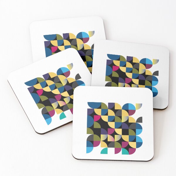 Item preview, Retro pattern with shapes designed and sold by roshanrosha.