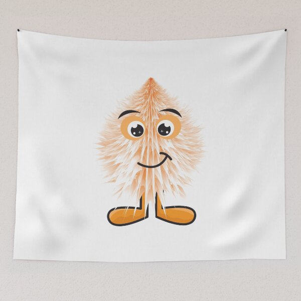 Item preview, Furry cartoon art character with adorable eyes designed and sold by feel-free-store.