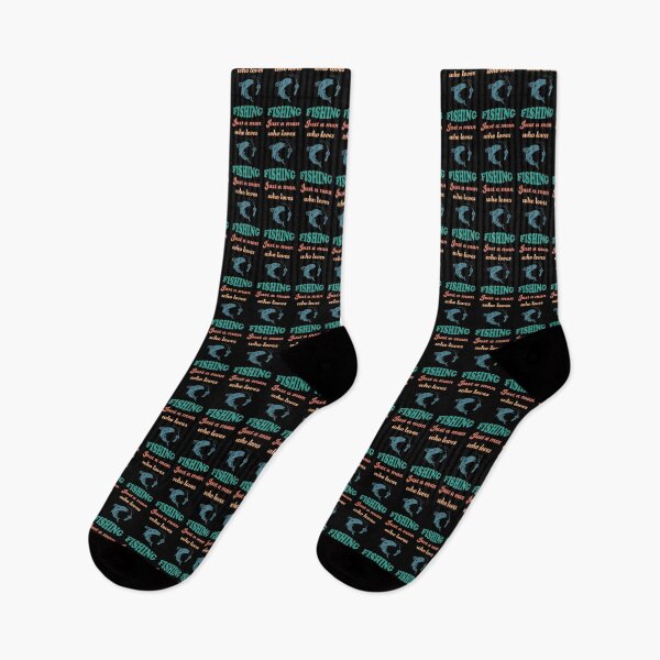 Item preview, Just A Man Who Loves Fishing Vintage Colors designed and sold by geminivibe.