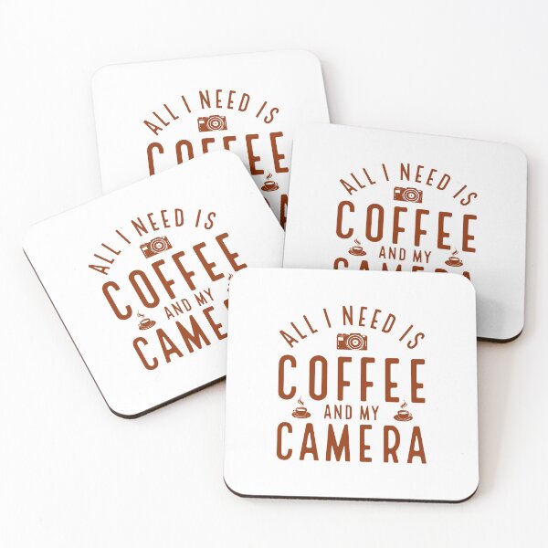 Item preview, I need is Coffee and my camera 3 designed and sold by OutLoudDesigns.