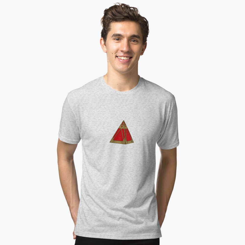 Vista previa del artículo con la obra «Camiseta de tejido mixto», diseñado y vendido por nerdfromnaboo.