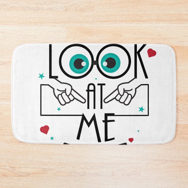 Item preview, look at me funny design art with cute funny eyes designed and sold by feel-free-store.