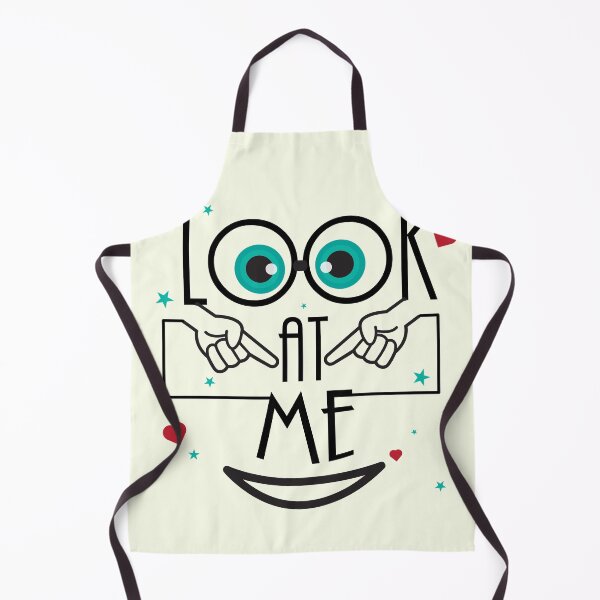 Item preview, look at me funny design art with cute funny eyes designed and sold by feel-free-store.