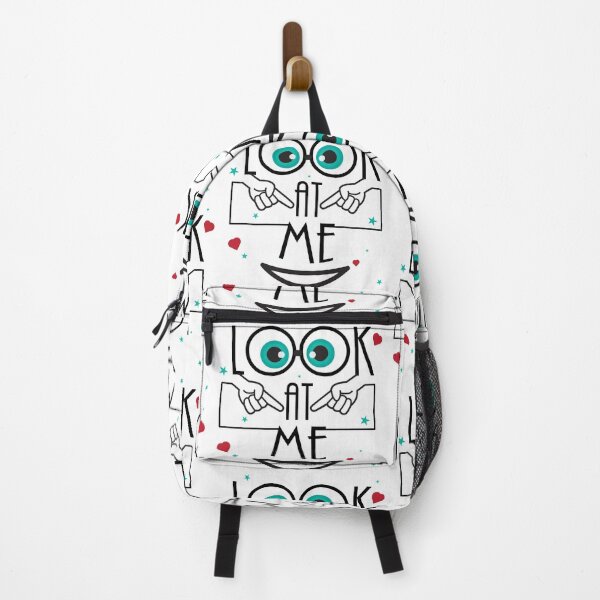 Item preview, look at me funny design art with cute funny eyes designed and sold by feel-free-store.