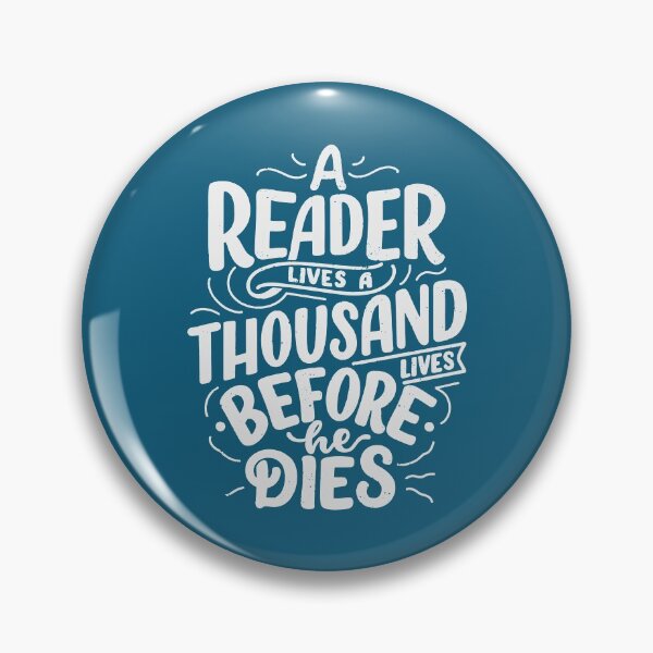 Item preview, Readers live thousand lives - Book lover Reading Hobby designed and sold by NastySquad.